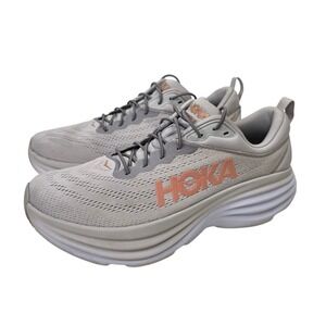Hoka Bondi 8 Women's Size 10B Running Shoes Harbor Mist/Lunar Rock 1127952 HMLR